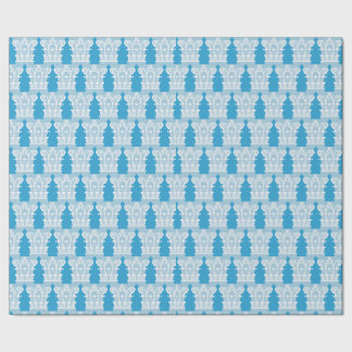 Papier Cadeau Corinthian bleu-blanc