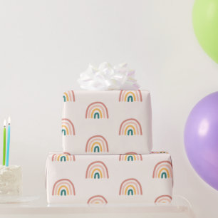 Papier Cadeau Couleur arc-en-ciel mignon