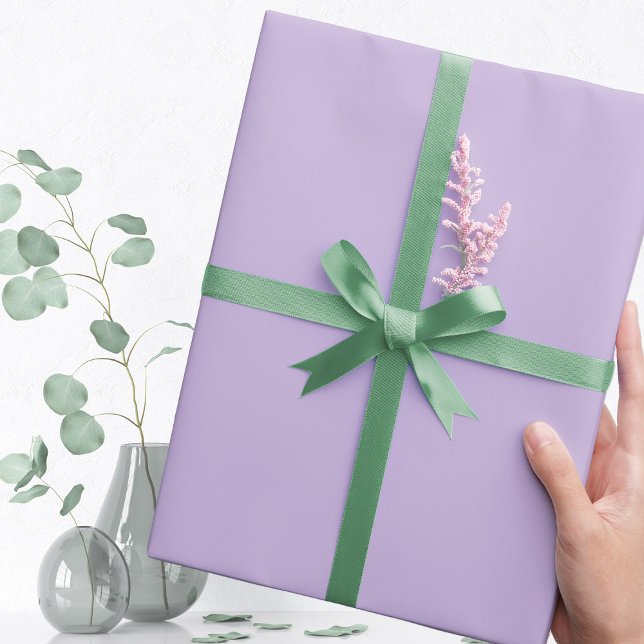 Papier Cadeau Couleur de tendance - Rouleau de papier à envelopp (Créateur téléchargé)