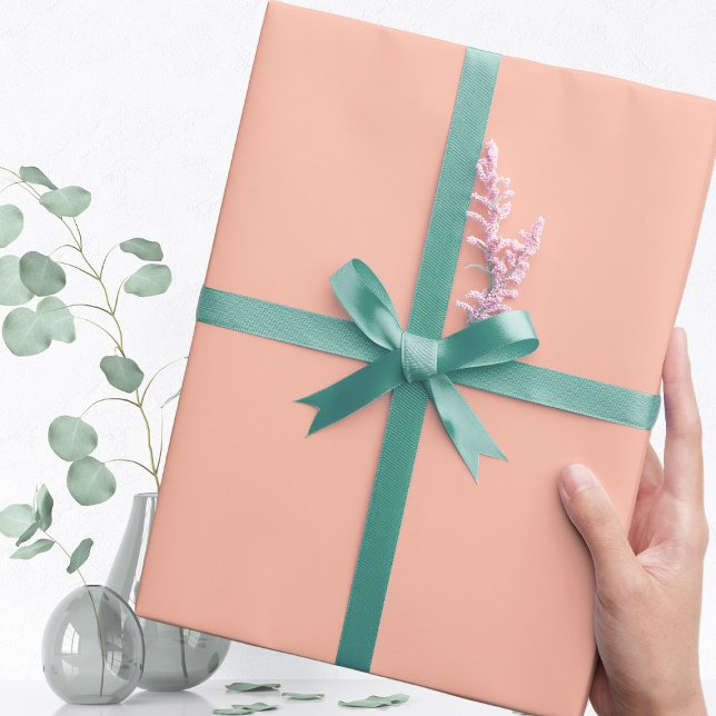 Papier Cadeau Couleur de tendance - Rouleau de papier d'envelopp (Créateur téléchargé)