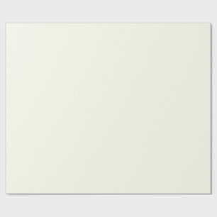 Papier Cadeau Couleur ivoire uni minimaliste moderne