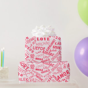 Papier Cadeau Couleur personnalisée du papier d'enveloppement de