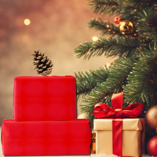 Papier Cadeau couleur rouge clair