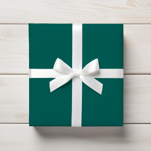 Papier Cadeau Couleur solide vert foncé riche