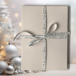 Papier Cadeau Couleur Uni Vintage
