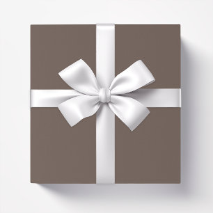 Papier Cadeau Couleur unie clair moyen taupe pastel brun