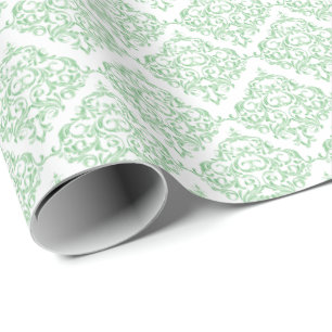 Papier Cadeau Couleur verte en bon état d'arrière - plan du