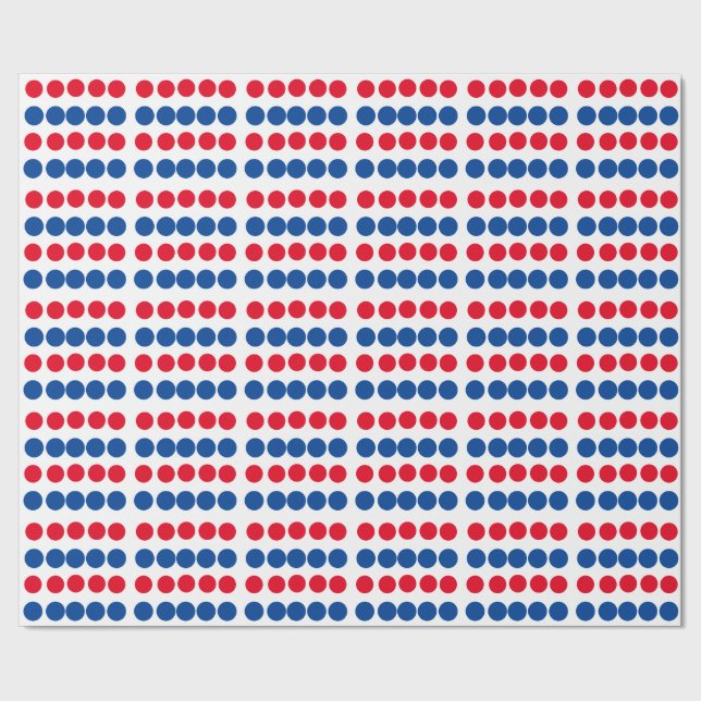Papier Cadeau Couleurs bleu bleu bleu blanc Couleur Motifs patri (Couture)