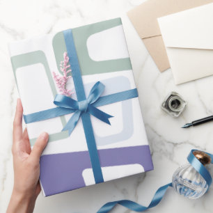 Papier Cadeau Couleurs d'hiver