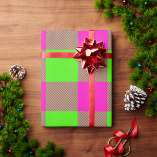 Papier Cadeau Couleurs DIY Tartan à carreaux de Buffalo LG SV Ve