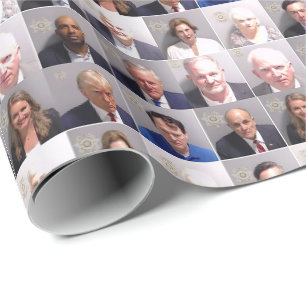 Papier Cadeau Coups de feu de la codéfense de Trump