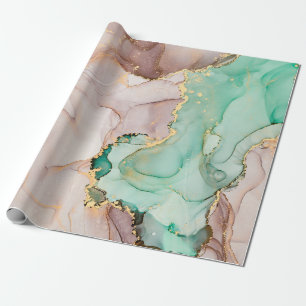 Papier Cadeau Courants de teintes translucides, sertissant swi m