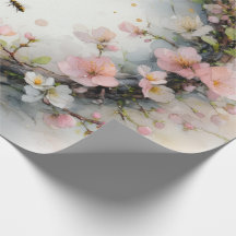 Couronne de fleurs d'eau Watercolor