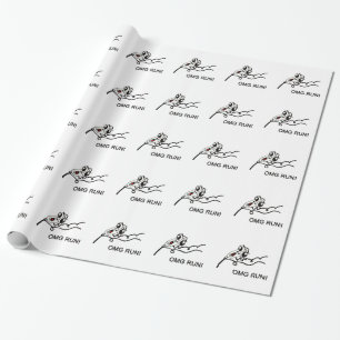 Papier Cadeau Course d'OMG ! - meme