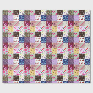 Papier Cadeau courtepoint de mes motifs petit
