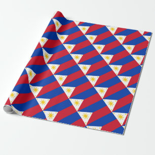 Papier Cadeau Coût bas ! Drapeau de Philippines