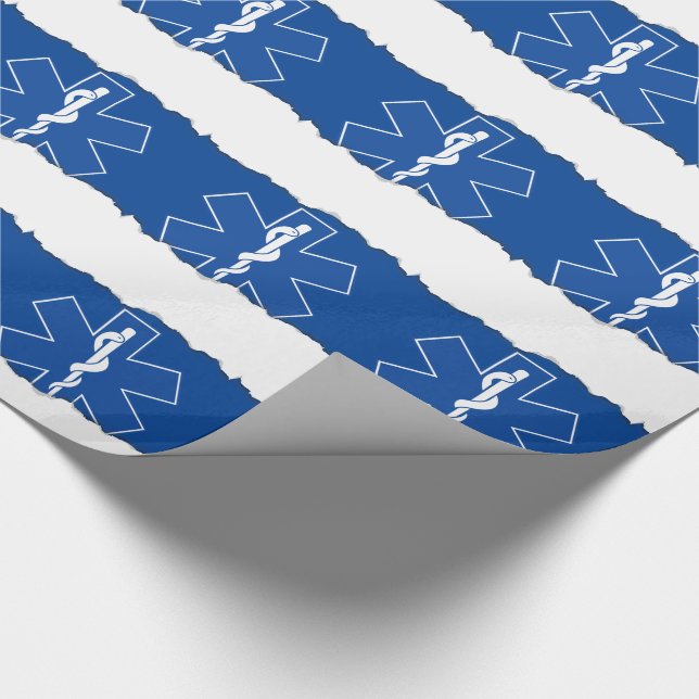 Papier Cadeau Coutume de symbole d'infirmier d'EMT (Coin)