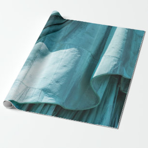 Papier Cadeau couverture en tissu turquoise