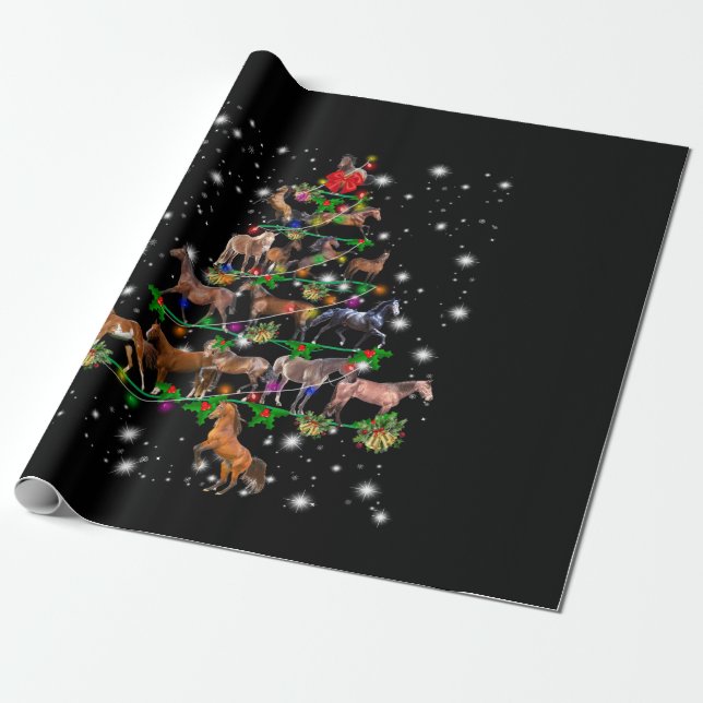 Papier Cadeau Covered By Flashlight (Déroulé)