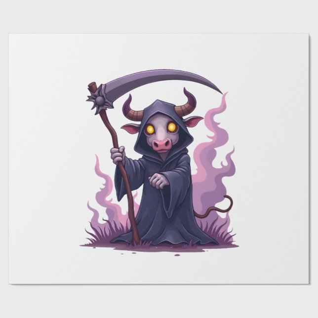 Papier Cadeau Cow Reaper (Plat)