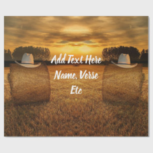 Papier Cadeau Cowboy