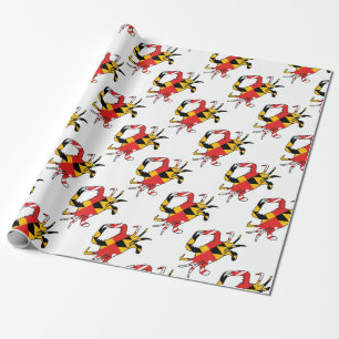 Papier Cadeau Crabe du Maryland
