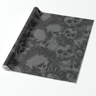 Papier Cadeau crâne