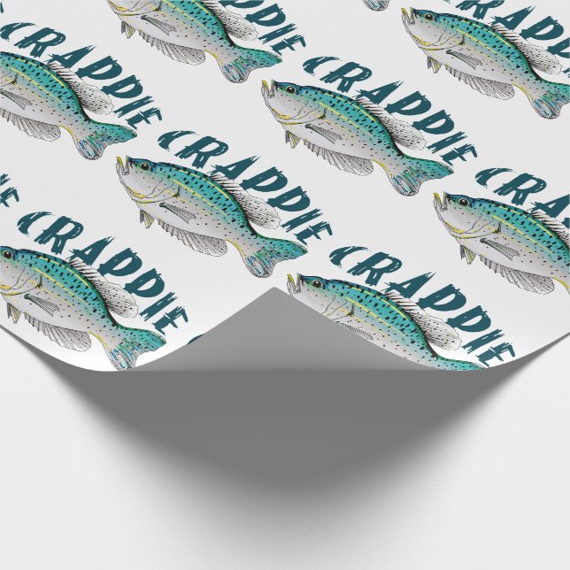 Papier Cadeau Crappie (Coin)