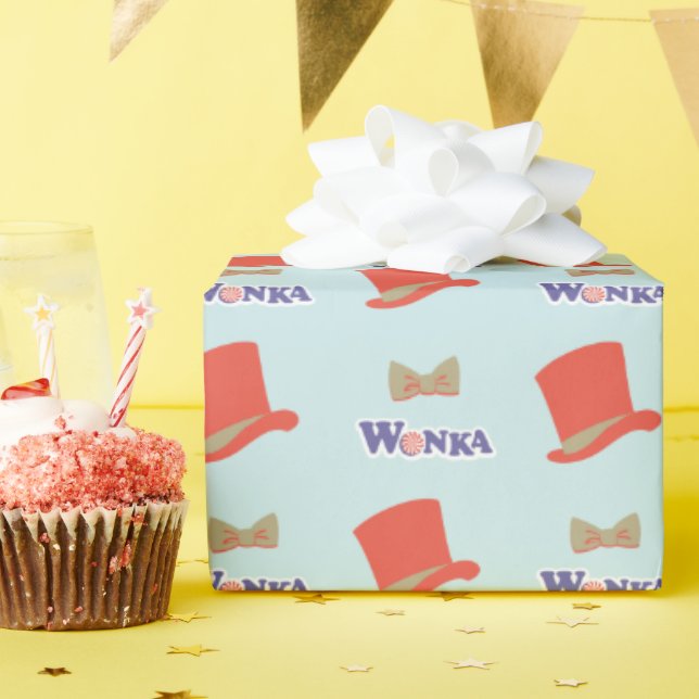 Papier Cadeau Cravate Wonka Top Hat & Bow (Fête d'anniversaire)