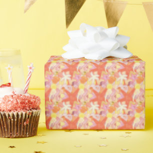 Papier Cadeau Créatures de la mer Pastel