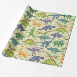 Papier Cadeau Créatures De L'Ancien