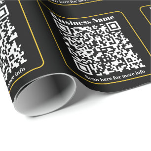 Papier Cadeau Créer un code QR d'entreprise instantanément scann
