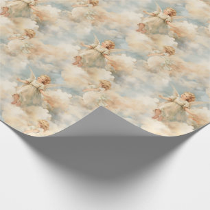 Papier Cadeau Créez vos propres anges blancs