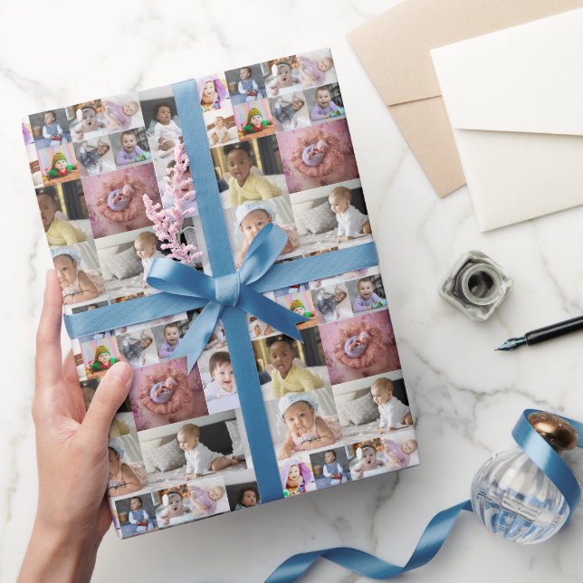 Papier Cadeau Créez votre propre collection de 14 photos (Cadeaux)