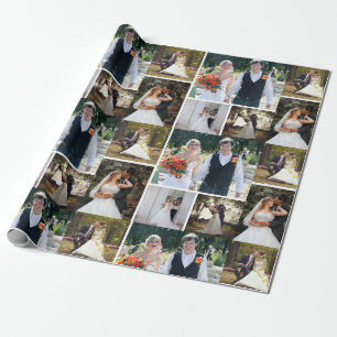 Papier Cadeau Créez votre propre collection de 5 Mariages photo