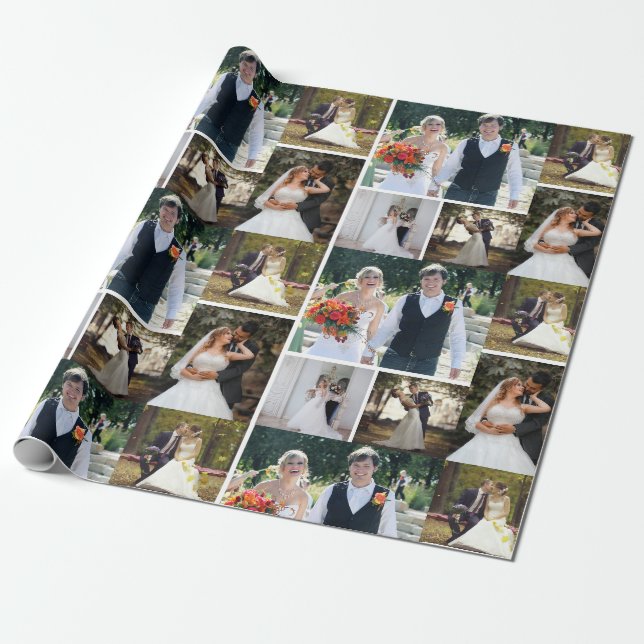 Papier Cadeau Créez votre propre collection de 5 Mariages photo (Déroulé)