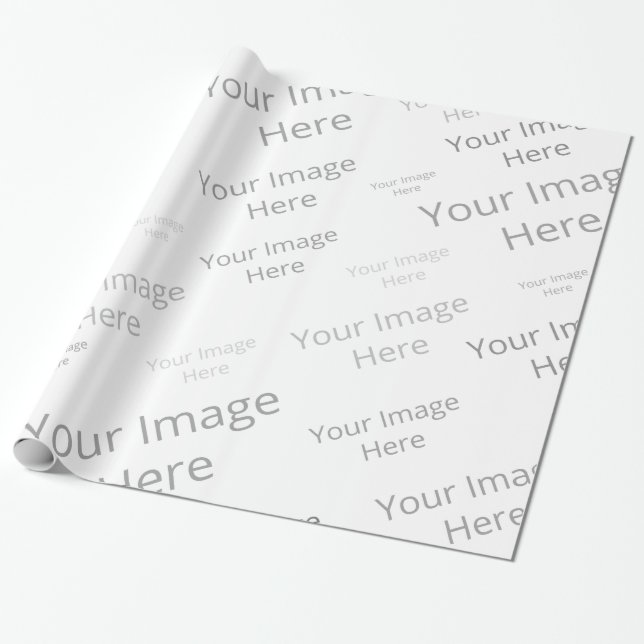Papier Cadeau Créez votre propre papier d'emballage personnalisé (Déroulé)