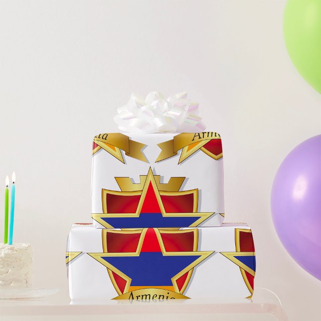Papier Cadeau Crest arménien (Créateur téléchargé)