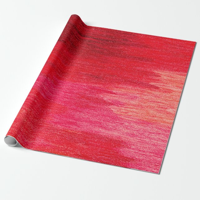 Papier Cadeau Crimson Dune Wrap (Déroulé)