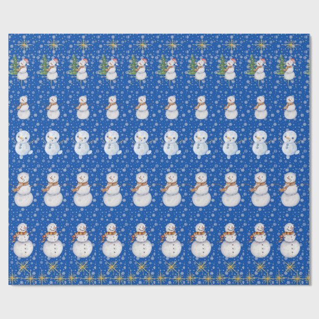 Papier Cadeau Cristmas Wrapping Paper (Plat)