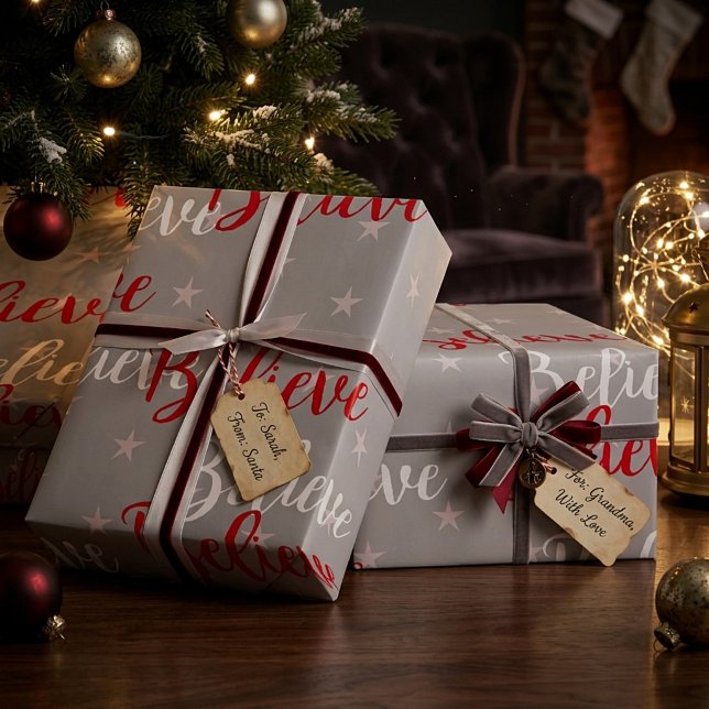 Papier Cadeau Croire (Créateur téléchargé)