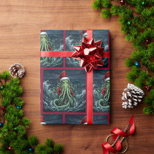 Papier Cadeau Cthulhu Yuletide Lovecraft Horreur