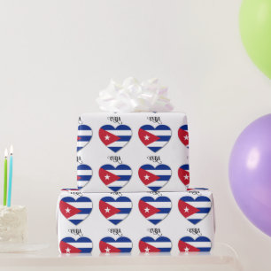 Papier Cadeau Cuba Love