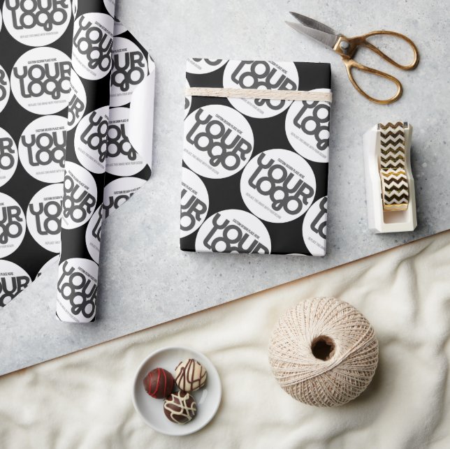Papier Cadeau Custom Business Logo  (Artisanat)