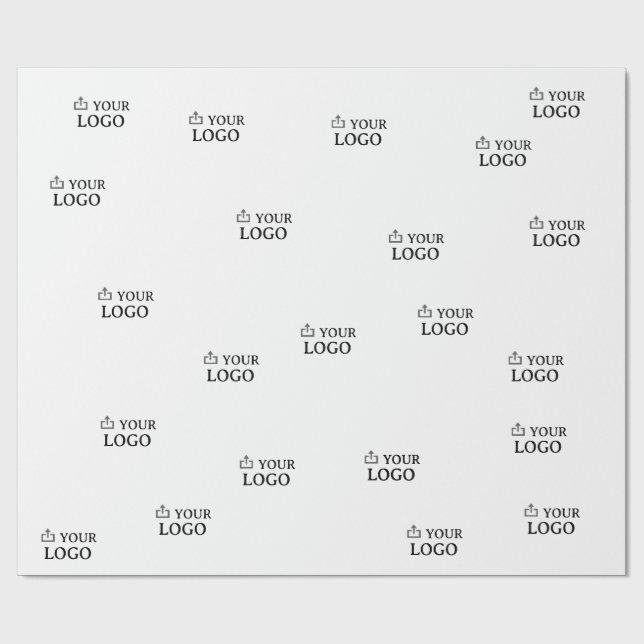 Papier Cadeau Custom Company Logo  (Plat)