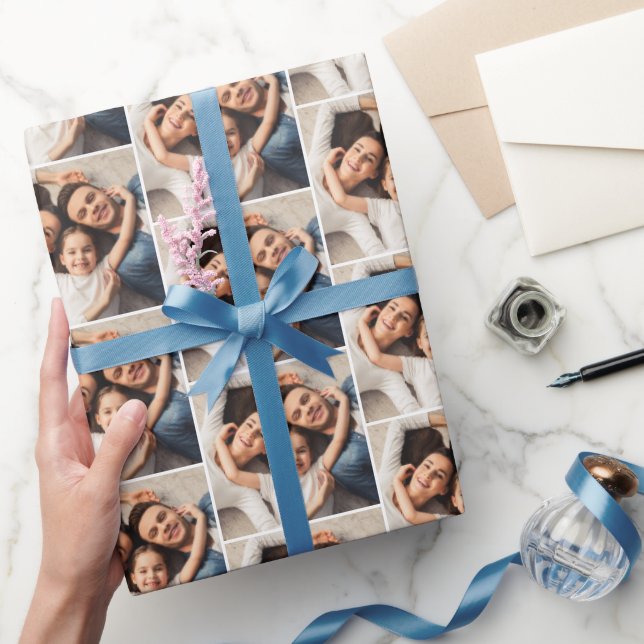 Papier Cadeau Custom Photo Gift Wrap – Personalized Paper (Cadeaux)