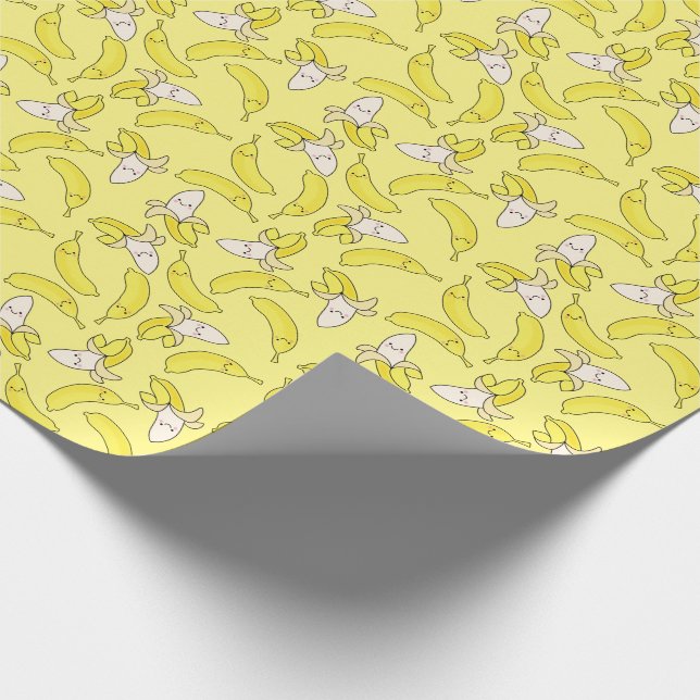 Papier Cadeau Cute Anniversaire de enfant banane Kawaii (Coin)