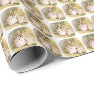 Papier Cadeau Cute, Beatrix Potter, Baby shower, Personnalisé