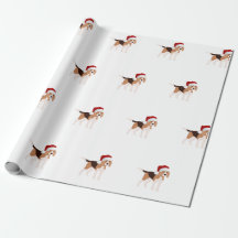 Cute Christmas Beagle 