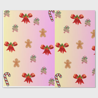 Papier Cadeau Cute Christmas Wrapping Paper